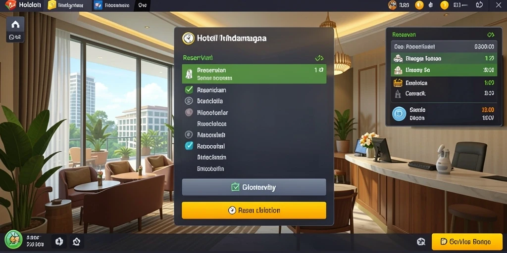 Tampilan awal game yang memukau dan penuh warna.