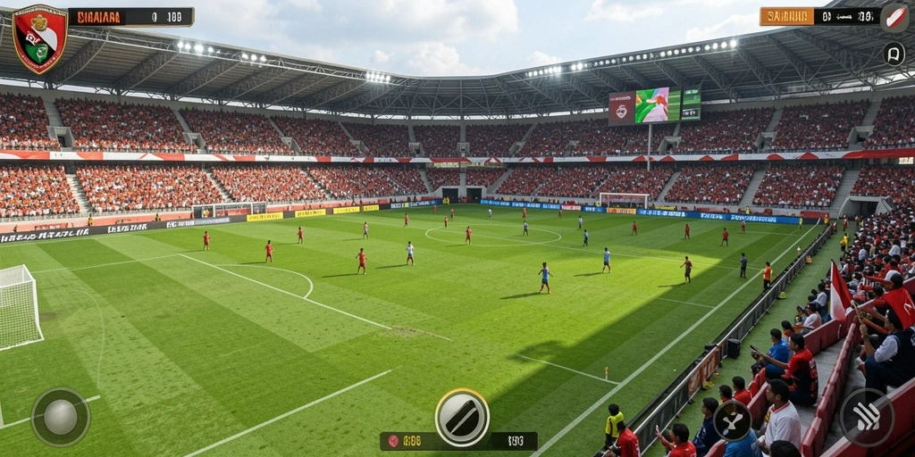 Tampilan karakter yang menarik dalam game.