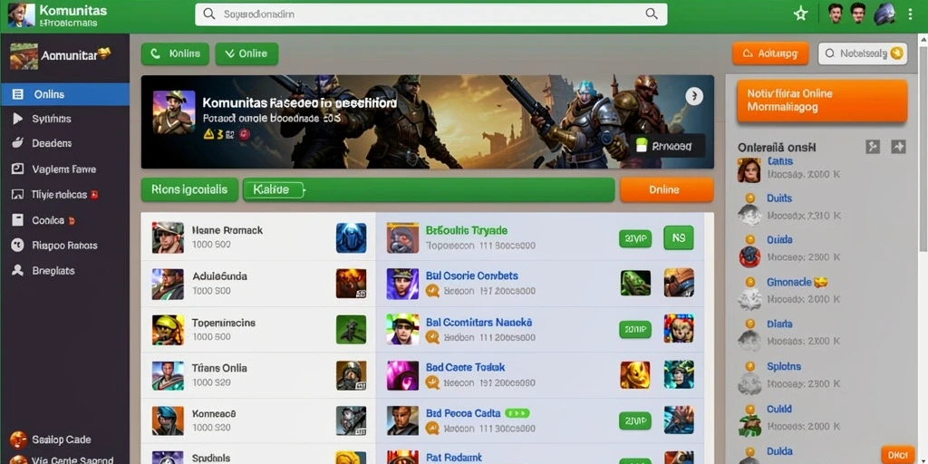 Tampilan awal game MEGAHOKI yang memukau.