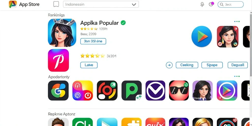 Tampilan antarmuka yang user-friendly dan menarik.
