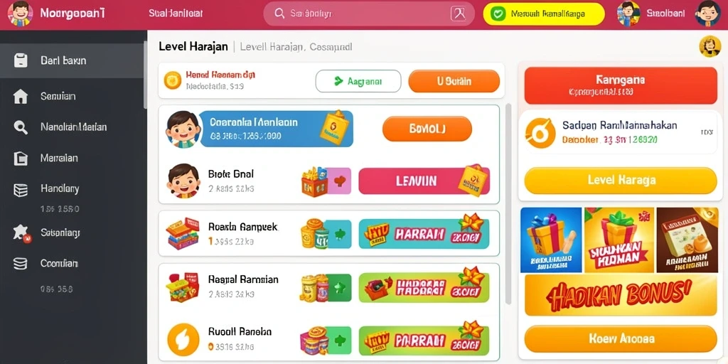Antarmuka yang menarik dan mudah digunakan.